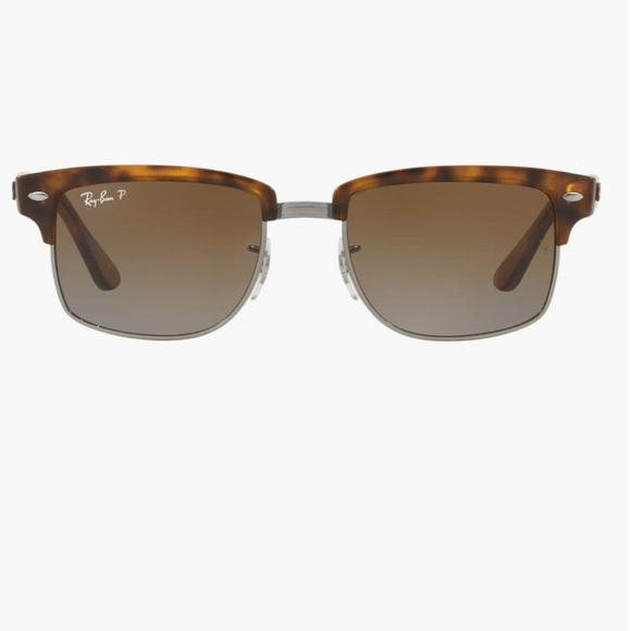 Ray-Ban Other - Ray-Ban 52mm Polarized Square Clubmaster Sunglasses